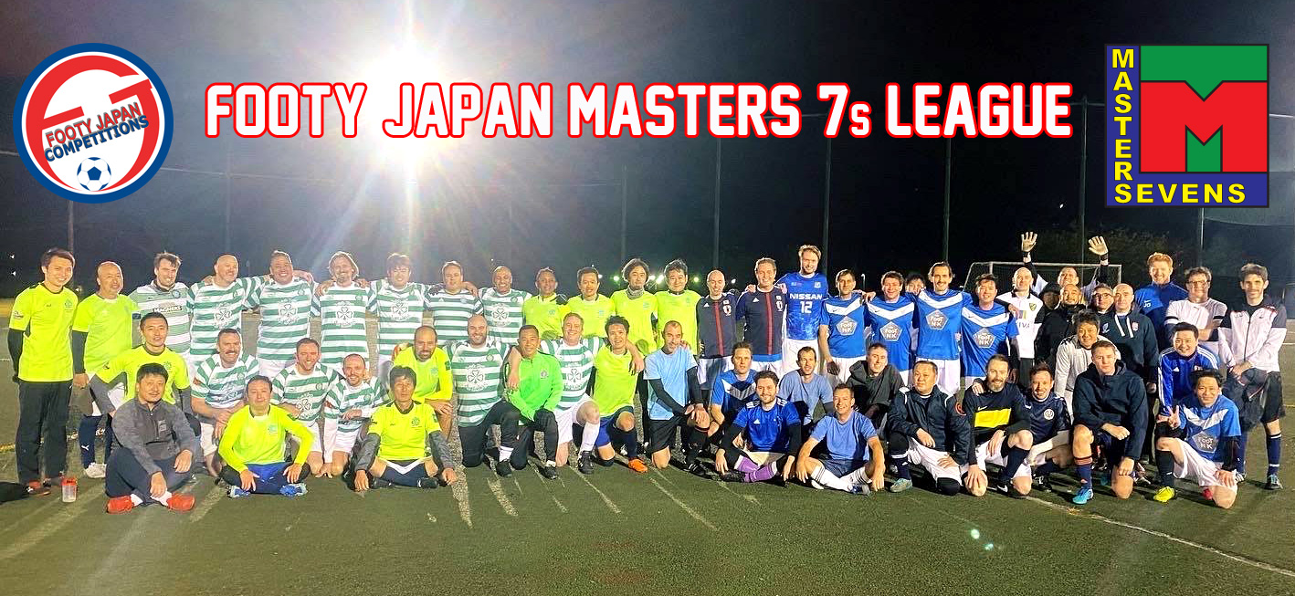 Upcoming Masters session + Masters league 2024 | Footy Japan Competitions