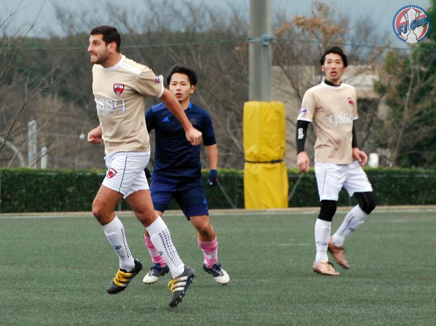 Andre in action against Panthers FC