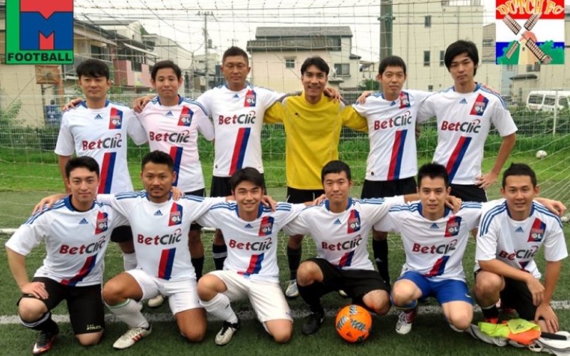 Dutch FC TML 14 Back Row: Akira Numao, Keita Watanabe, Seiichi Sato, Jun Seki, Mitsuhiko Imada, Keisuke Amano Front Row: Kazunari Kagawa, Ryo Kikawada, Ikumi Udagawa, Satoru Negishi, Koki Fukui, Kazuhisa Takeda