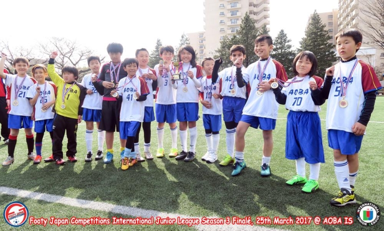 U10 Winners: AOBA INT. SCHOOL