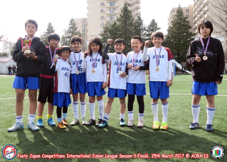 U12 Champions: AOBA INT. SCHOOL